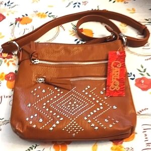 NWT Carlos by Carlos Santana Crossbody bag